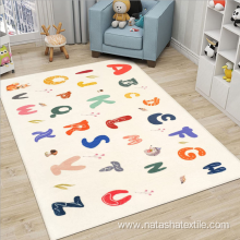 Cartoon cute alphabet baby room crawling mat